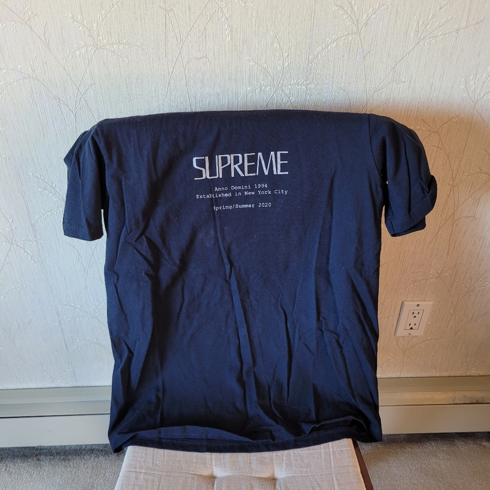 Supreme Anno Domini Tee - Navy - Medium